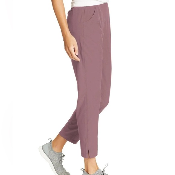 Eddie Bauer Traveler Ankle Pants in Mauve Size XS - Picture 3 of 10